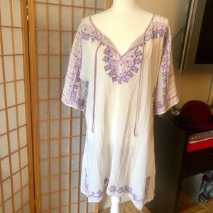 Beaded beach coverup  great condition